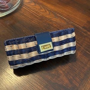 J.Crew Woven Clutch